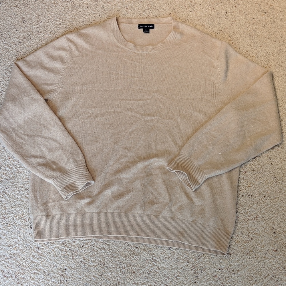 Lands end cashmere sweater